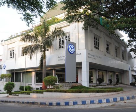 Bu Bhandari Volkswagen service facility